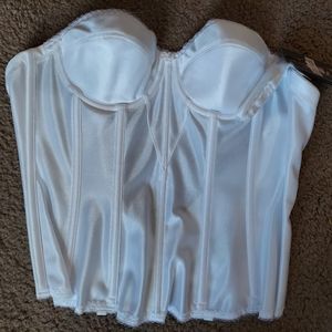 White Bridal Corset